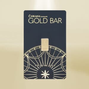 24K 1 Gram, Cebuana Lhuillier Gold Bar - C Logo