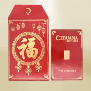 24K 1 Gram, Cebuana Lhuillier Gold Bar - Chinese New Year Limited Edition