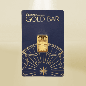 PRE-ORDER: 24K 5 Grams, Cebuana Lhuillier Gold Bar in Reyna Juana Design