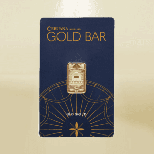 PRE-ORDER: 18K 5 Grams, Cebuana Lhuillier Gold Bar in Bayanihan Design